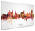 Buffalo New York Skyline Cityscape Box Canvas