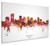 Phoenix Arizona Skyline Cityscape Box Canvas