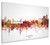 Istanbul Turkey Skyline Cityscape Box Canvas