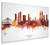 Mumbai India Skyline Cityscape Box Canvas
