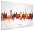 Dublin Ireland Skyline Cityscape Box Canvas