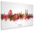 Kassel Deutschland Skyline Cityscape Box Canvas