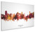 Granada Spain Skyline Cityscape Box Canvas