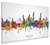 Bangkok Thailand Skyline Cityscape Box Canvas