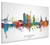Gothenburg Sweden Skyline Cityscape Box Canvas