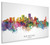 New Orleans Louisiana Skyline Cityscape Box Canvas