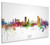 Liege Belgium Skyline Cityscape Box Canvas