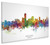 Adelaide Australia Skyline Cityscape Box Canvas