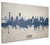 Lisbon Portugal Skyline Cityscape Box Canvas