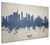 Milan Italy Skyline Cityscape Box Canvas