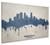 Minneapolis Minnesota Skyline Cityscape Box Canvas