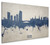 Leeds England Skyline Cityscape Box Canvas