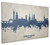 Shrewsbury England Skyline Cityscape Box Canvas