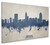 Raleigh North Carolina Skyline Cityscape Box Canvas