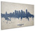 Edmonton Canada Skyline Cityscape Box Canvas Edmonton Canada Skyline Cityscape Box Canvas