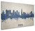 Utrecht Netherlands Skyline Cityscape Box Canvas