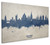 Oxford England Skyline Cityscape Box Canvas