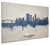 Chattanooga Tennessee Skyline Cityscape Box Canvas