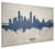 Austin Texas Skyline Cityscape Box Canvas