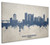 Fort Lauderdale Florida Skyline Cityscape Box Canvas