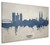 Zagreb Croatia Skyline Cityscape Box Canvas