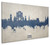 York England Skyline Cityscape Box Canvas