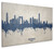 Suzhou China Skyline Cityscape Box Canvas