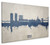 Umeå Sweden Skyline Cityscape Box Canvas