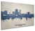 Colorado Springs Colorado Skyline Cityscape Box Canvas