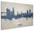 Ipswich England Skyline Cityscape Box Canvas