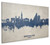 Montpellier France Skyline Cityscape Box Canvas