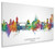 Luxembourg City Luxembourg Skyline Cityscape Box Canvas