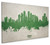 Doha Qatar Skyline Cityscape Box Canvas