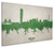 Malmo Sweden Skyline Cityscape Box Canvas