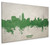 Lansing Michigan Skyline Cityscape Box Canvas