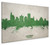 Jackson Mississippi Skyline Cityscape Box Canvas