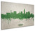 Lincoln Nebraska Skyline Cityscape Box Canvas