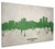 Anchorage Alaska Skyline Cityscape Box Canvas