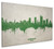 Lubbock Texas Skyline Cityscape Box Canvas