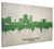 Colorado Springs Colorado Skyline Cityscape Box Canvas