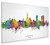 Limerick Ireland Skyline Cityscape Box Canvas