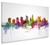 Columbus Ohio Skyline Cityscape Box Canvas