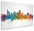 Jackson Mississippi Skyline Cityscape Box Canvas