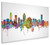 Montreal Canada Skyline Cityscape Box Canvas