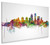 Louisville Kentucky Skyline Cityscape Box Canvas