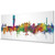 Malmo Sweden Skyline Cityscape PANORAMIC Box Canvas