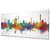 Hannover Deutschland Skyline Cityscape PANORAMIC Box Canvas