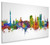 Dortmund Deutschland Skyline Cityscape Box Canvas