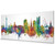 Dortmund Deutschland Skyline Cityscape PANORAMIC Box Canvas