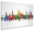 Lubeck Deutschland Skyline Cityscape Box Canvas